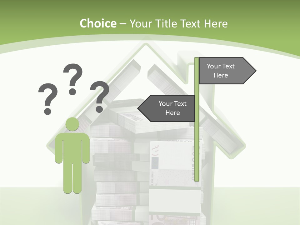 Ideas Rent Loan PowerPoint Template