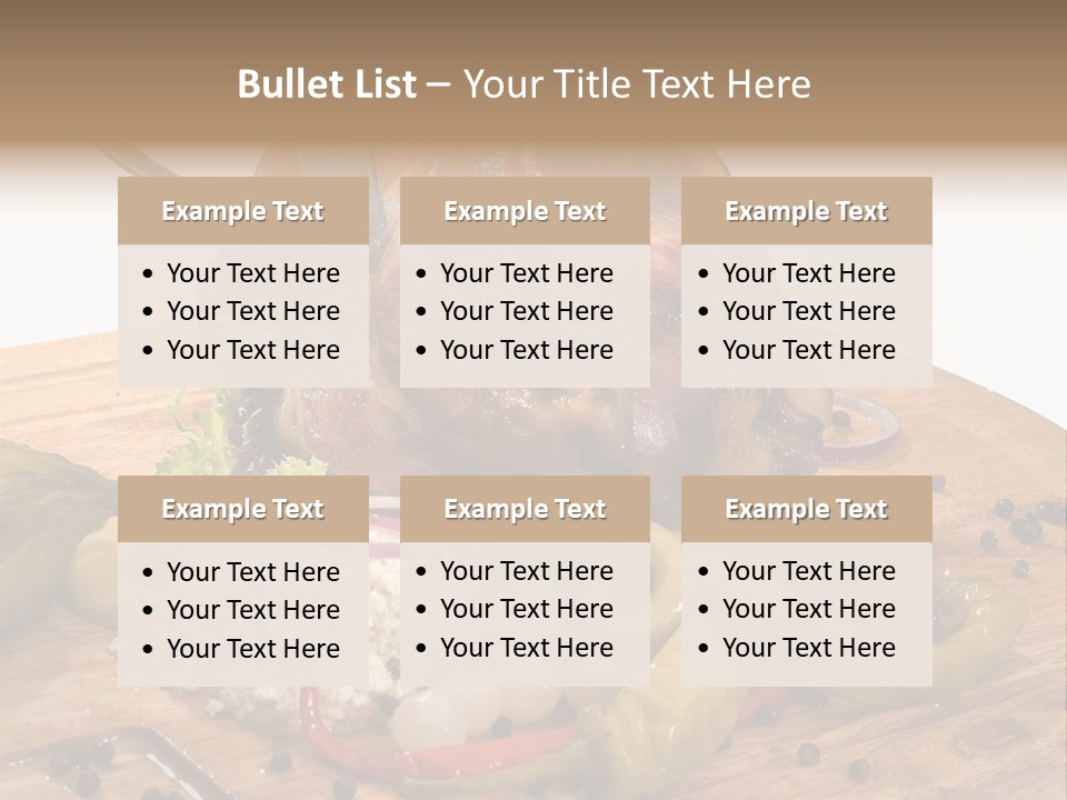 Grass Healthy Preparing PowerPoint Template
