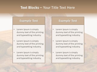 Grass Healthy Preparing PowerPoint Template