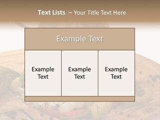 Grass Healthy Preparing PowerPoint Template