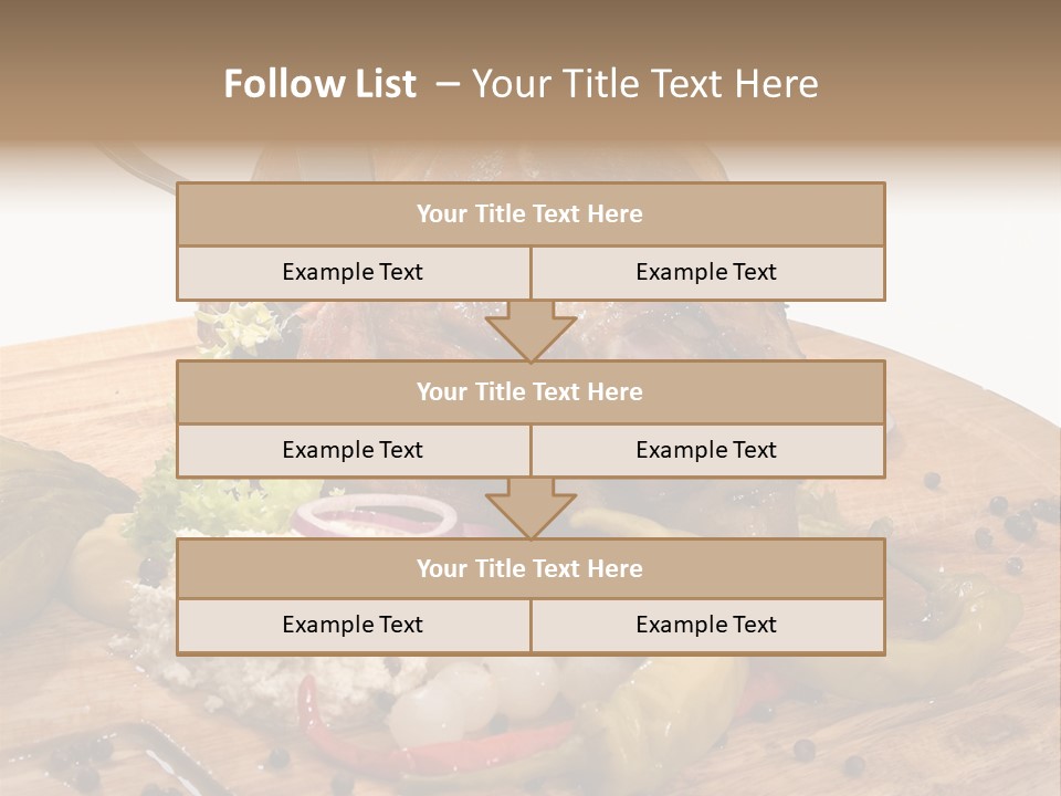 Grass Healthy Preparing PowerPoint Template
