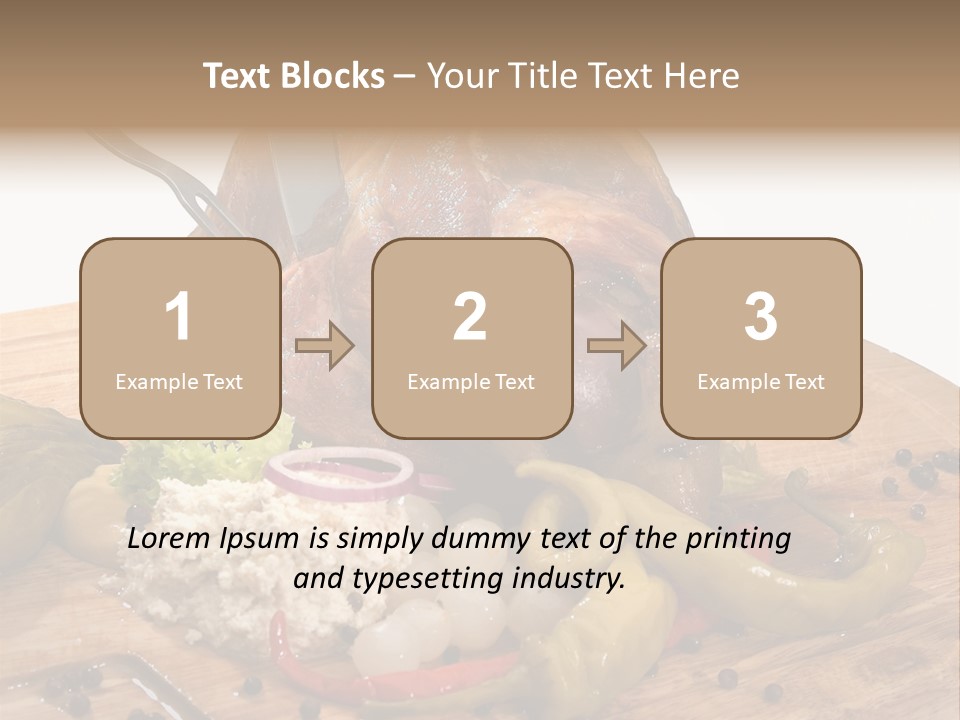 Grass Healthy Preparing PowerPoint Template