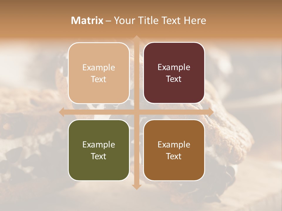 Refreshment Icecream Sandwich PowerPoint Template