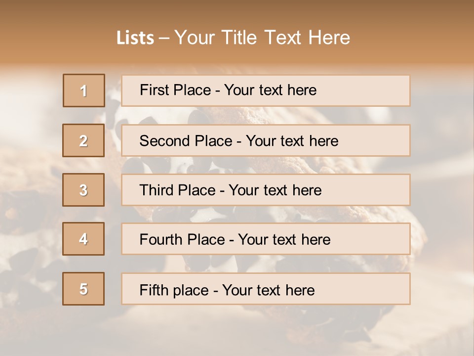 Refreshment Icecream Sandwich PowerPoint Template