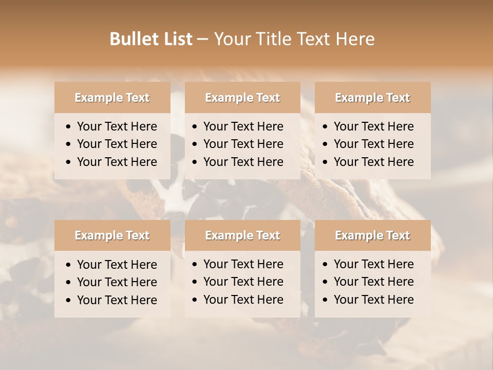 Refreshment Icecream Sandwich PowerPoint Template