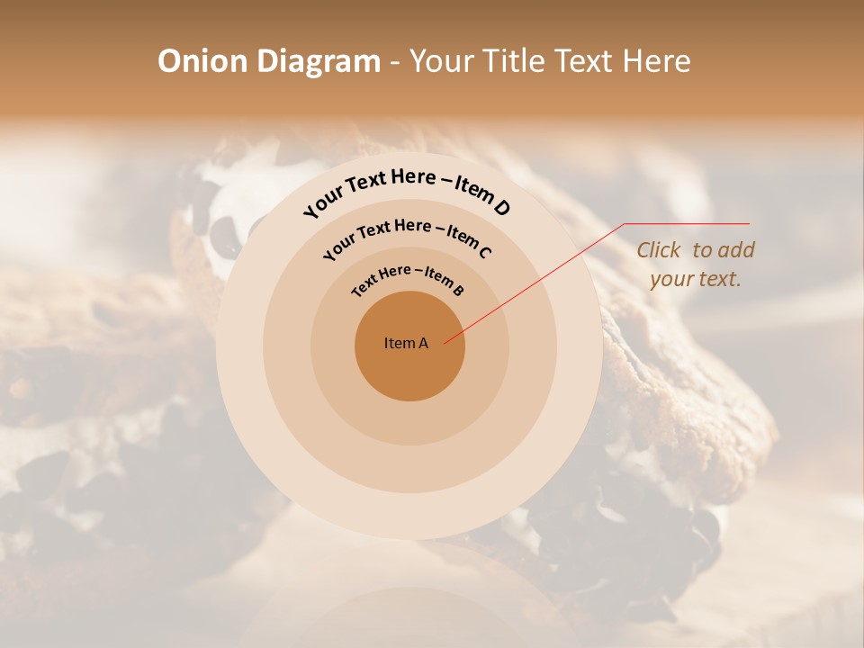 Refreshment Icecream Sandwich PowerPoint Template