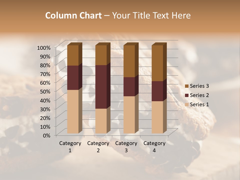Refreshment Icecream Sandwich PowerPoint Template
