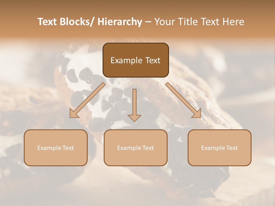 Refreshment Icecream Sandwich PowerPoint Template