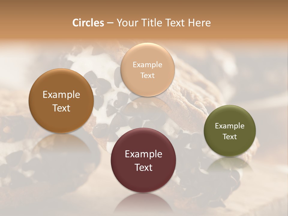 Refreshment Icecream Sandwich PowerPoint Template