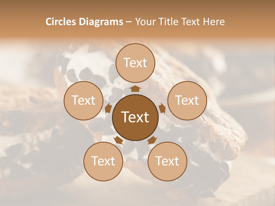 Refreshment Icecream Sandwich PowerPoint Template