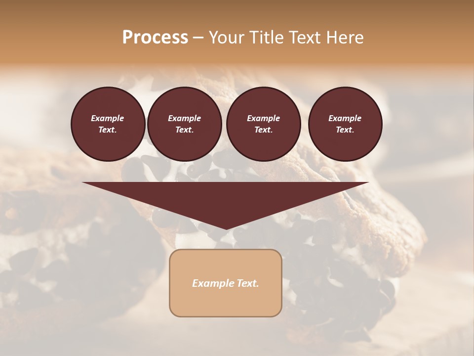 Refreshment Icecream Sandwich PowerPoint Template