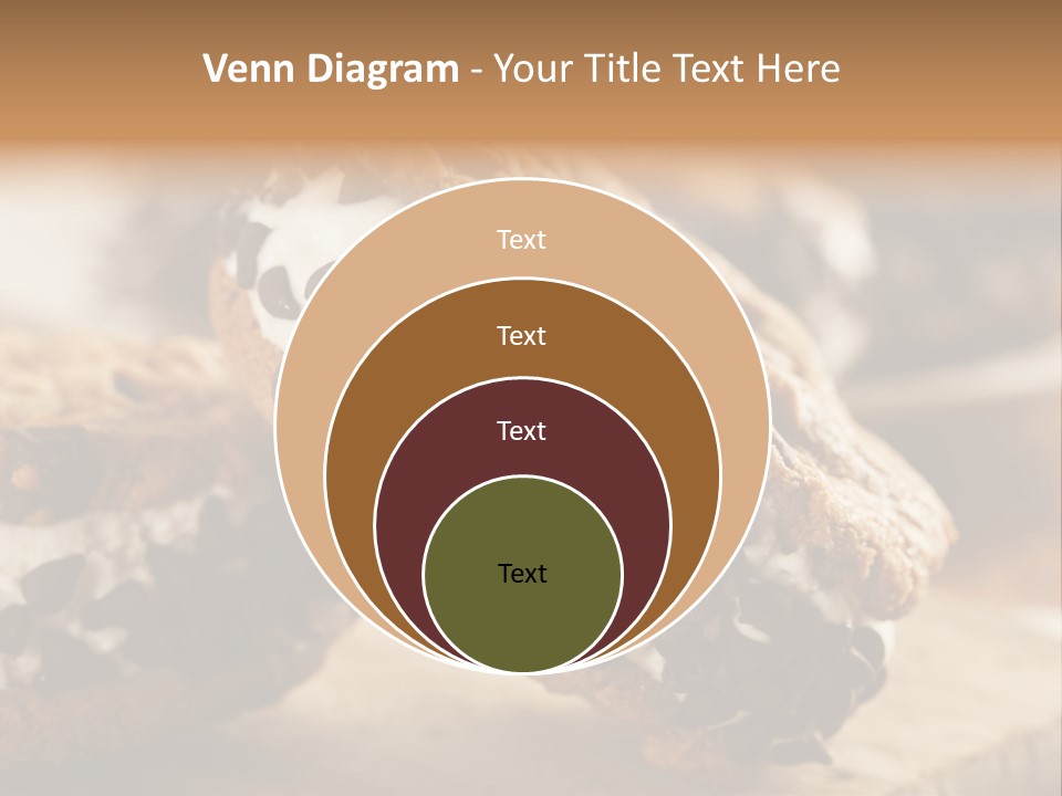 Refreshment Icecream Sandwich PowerPoint Template