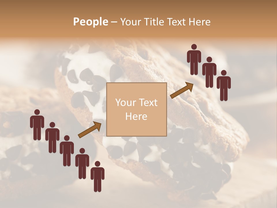 Refreshment Icecream Sandwich PowerPoint Template