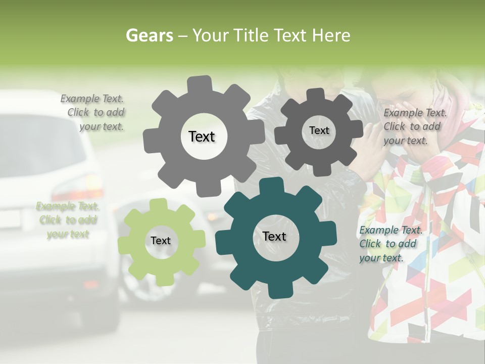 Repair Traffic Automobile PowerPoint Template