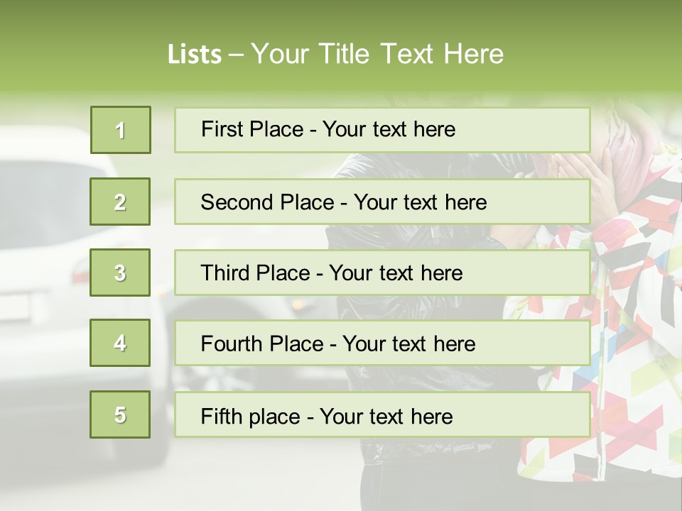 Repair Traffic Automobile PowerPoint Template