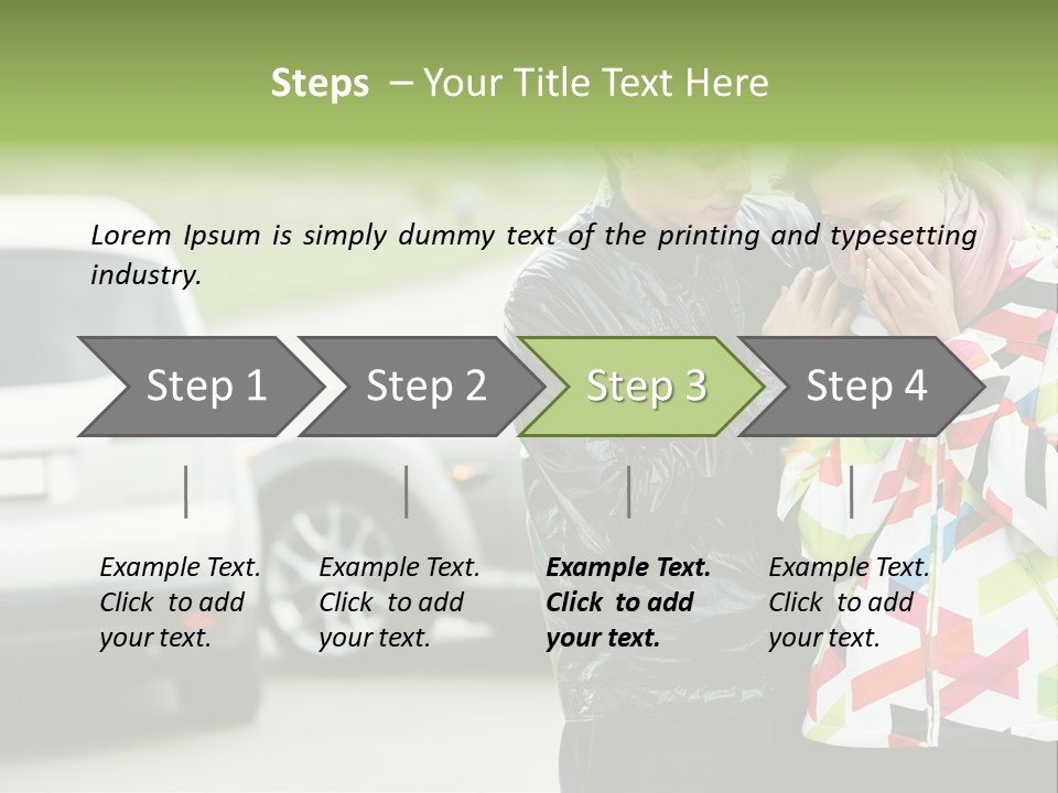Repair Traffic Automobile PowerPoint Template