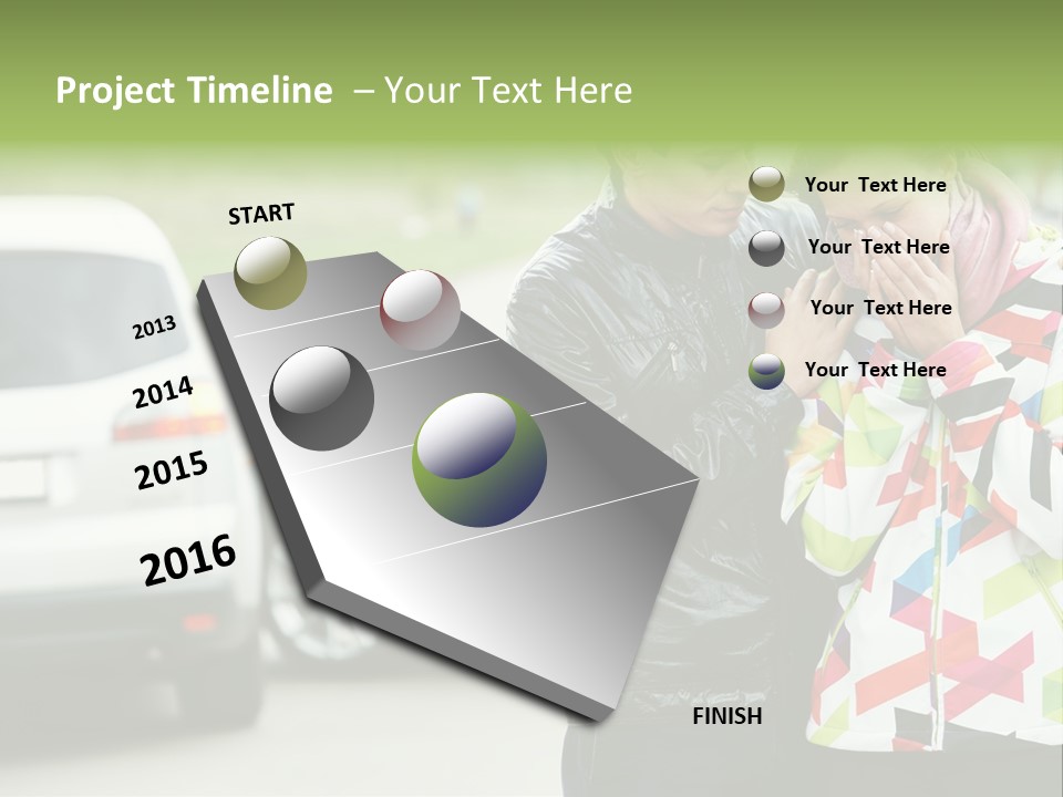 Repair Traffic Automobile PowerPoint Template