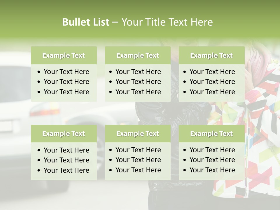 Repair Traffic Automobile PowerPoint Template