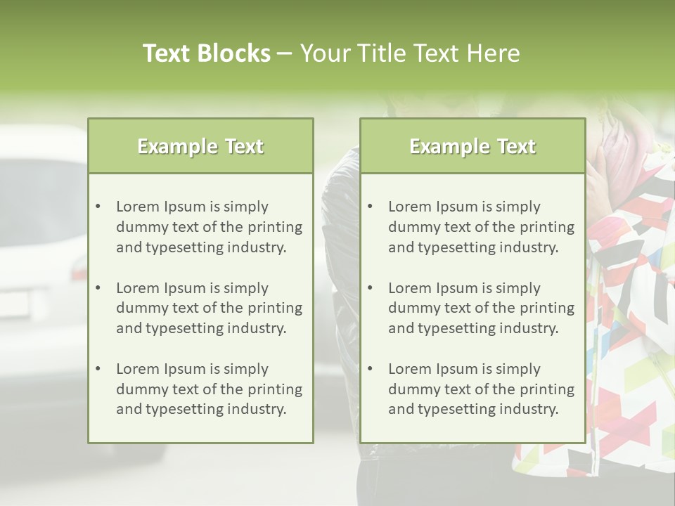 Repair Traffic Automobile PowerPoint Template