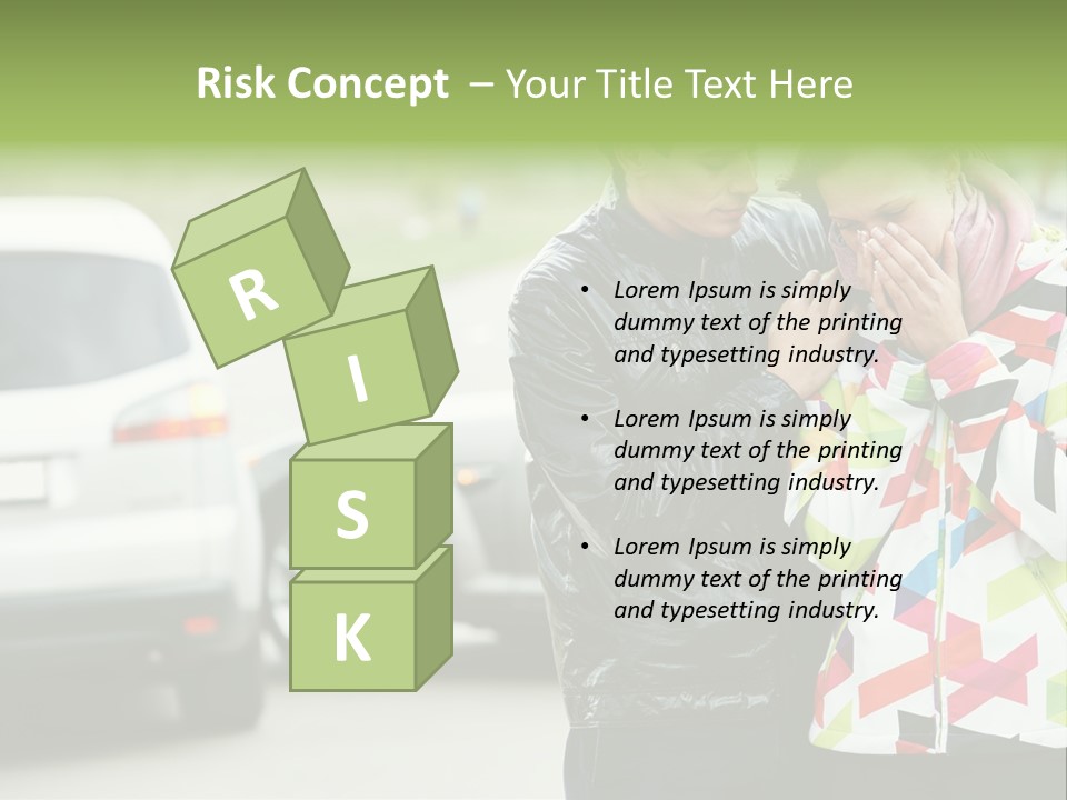 Repair Traffic Automobile PowerPoint Template