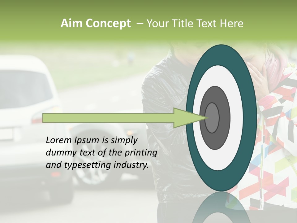 Repair Traffic Automobile PowerPoint Template