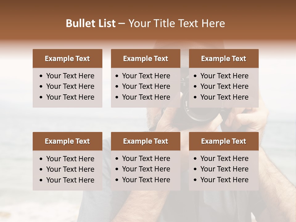 Vision Collage Solution PowerPoint Template