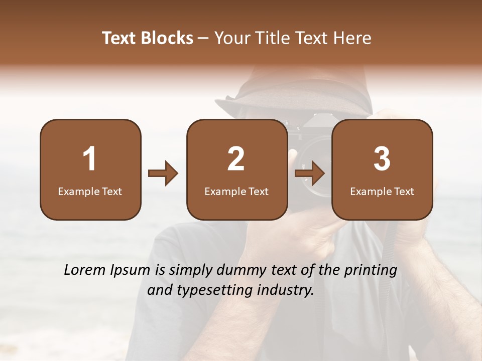 Vision Collage Solution PowerPoint Template