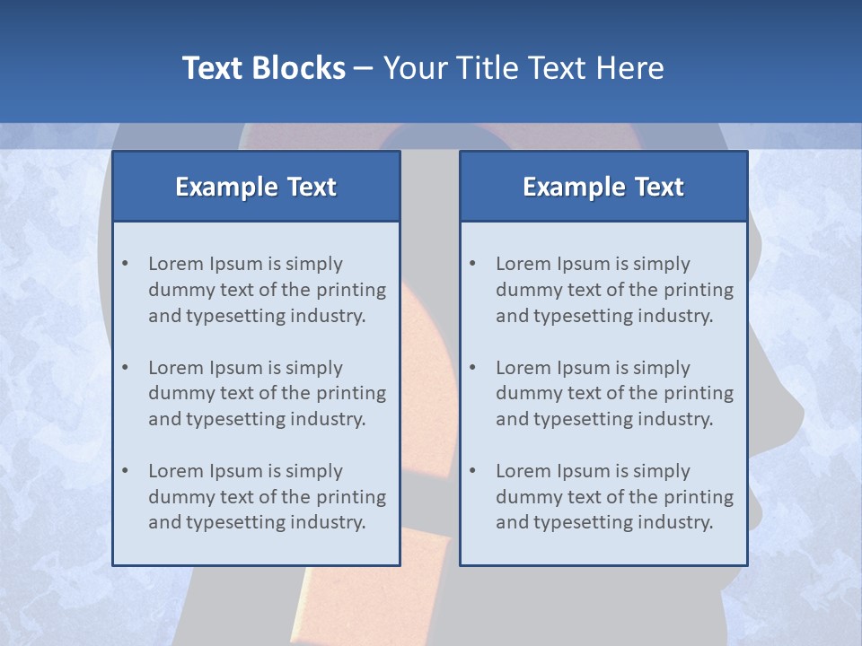 Vision Collage Solution PowerPoint Template