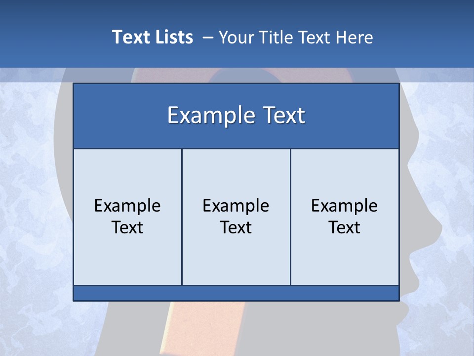 Vision Collage Solution PowerPoint Template