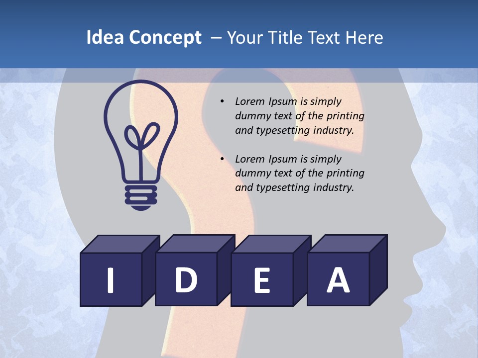 Vision Collage Solution PowerPoint Template