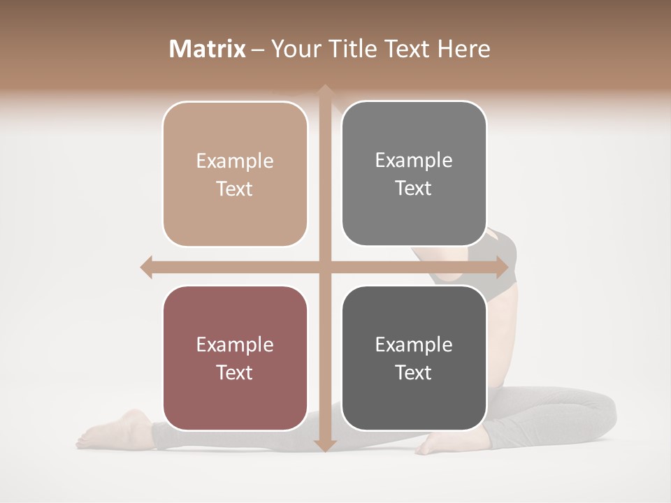 Slim Fitness Pilates PowerPoint Template