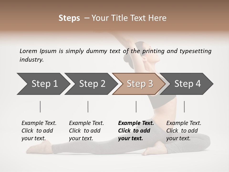 Slim Fitness Pilates PowerPoint Template