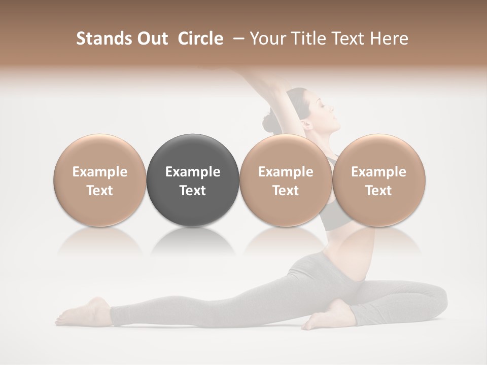 Slim Fitness Pilates PowerPoint Template