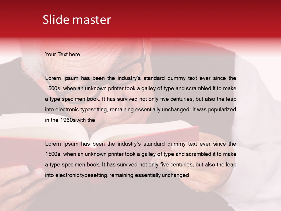 Concerned Retirement Trouble PowerPoint Template