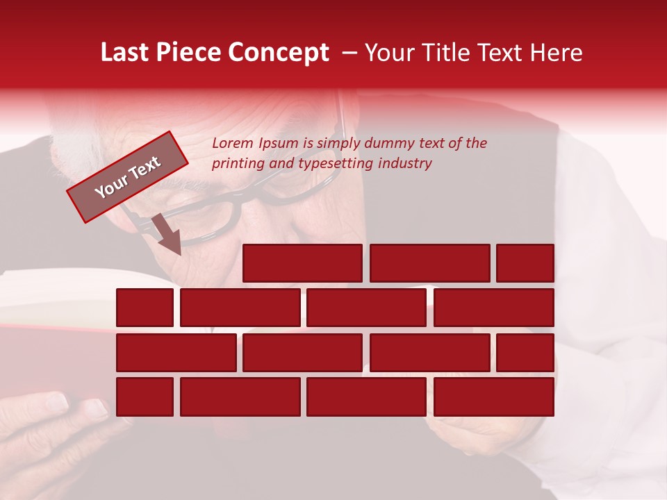 Concerned Retirement Trouble PowerPoint Template