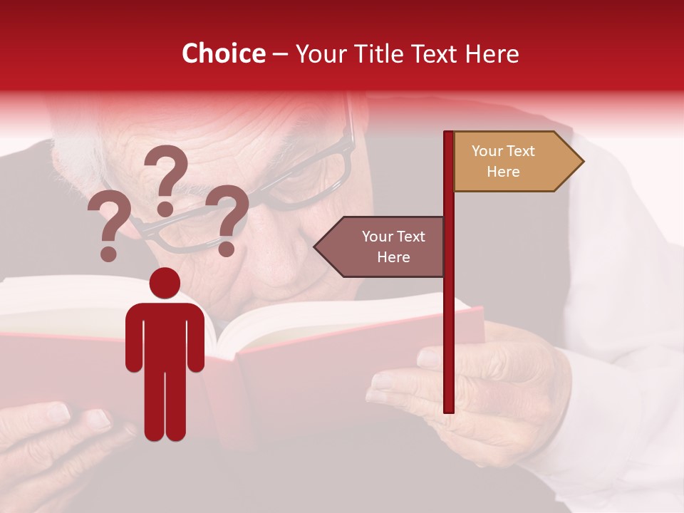 Concerned Retirement Trouble PowerPoint Template