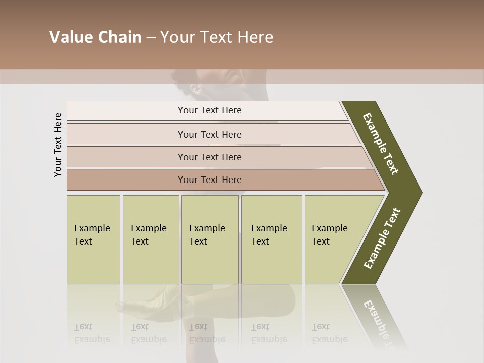 Dance Jump Girl PowerPoint Template