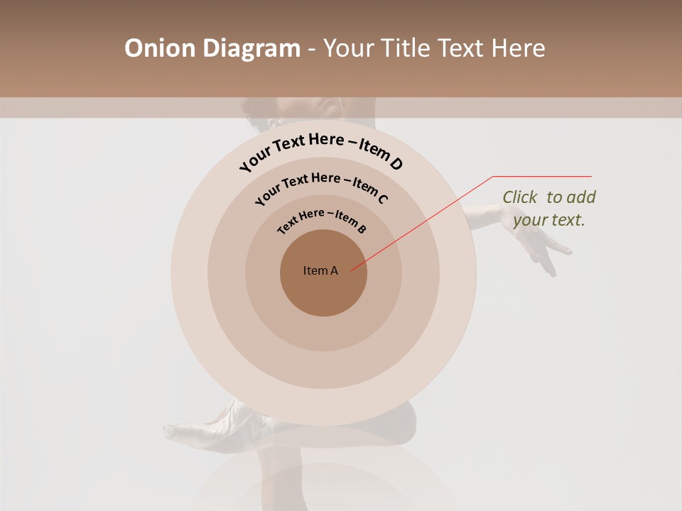 Dance Jump Girl PowerPoint Template