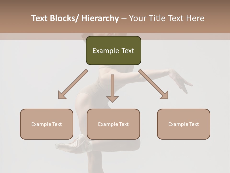 Dance Jump Girl PowerPoint Template