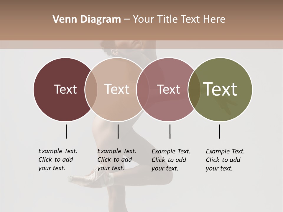 Dance Jump Girl PowerPoint Template