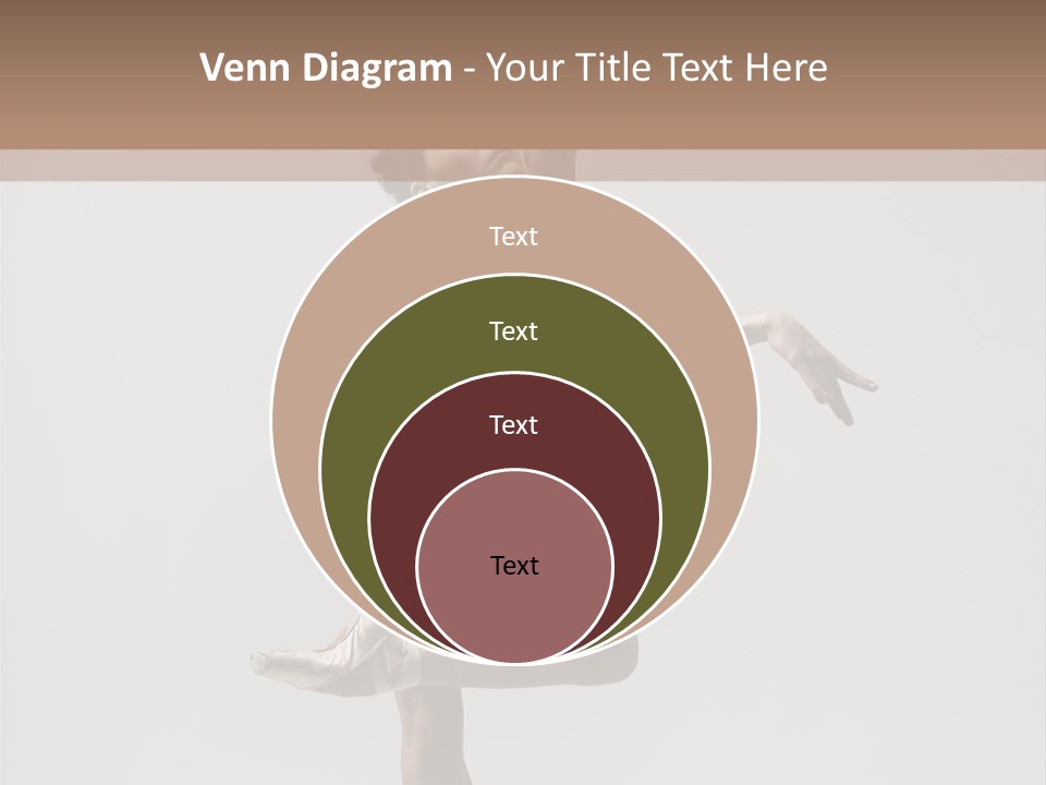 Dance Jump Girl PowerPoint Template