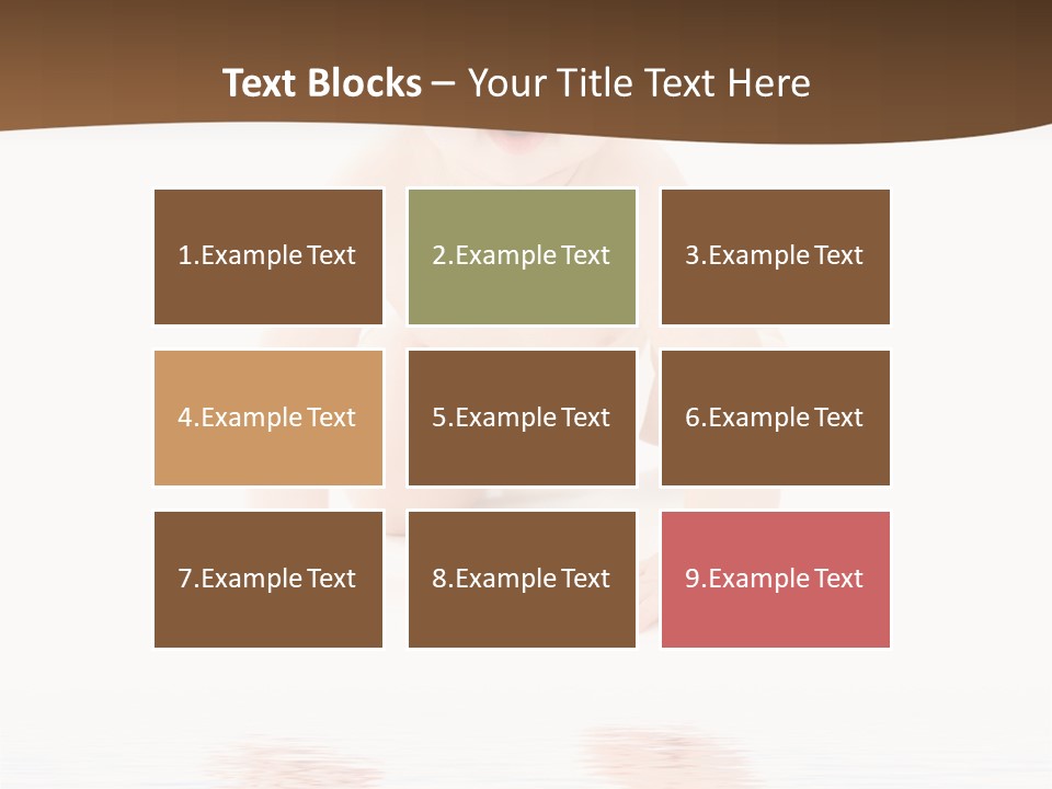 Clean Pretty Baby PowerPoint Template