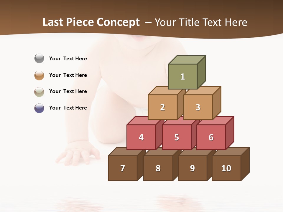 Clean Pretty Baby PowerPoint Template