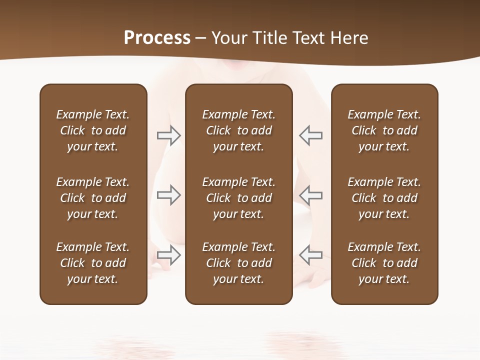 Clean Pretty Baby PowerPoint Template