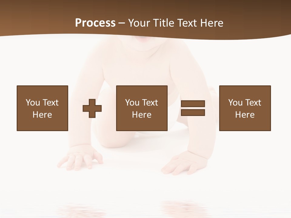Clean Pretty Baby PowerPoint Template