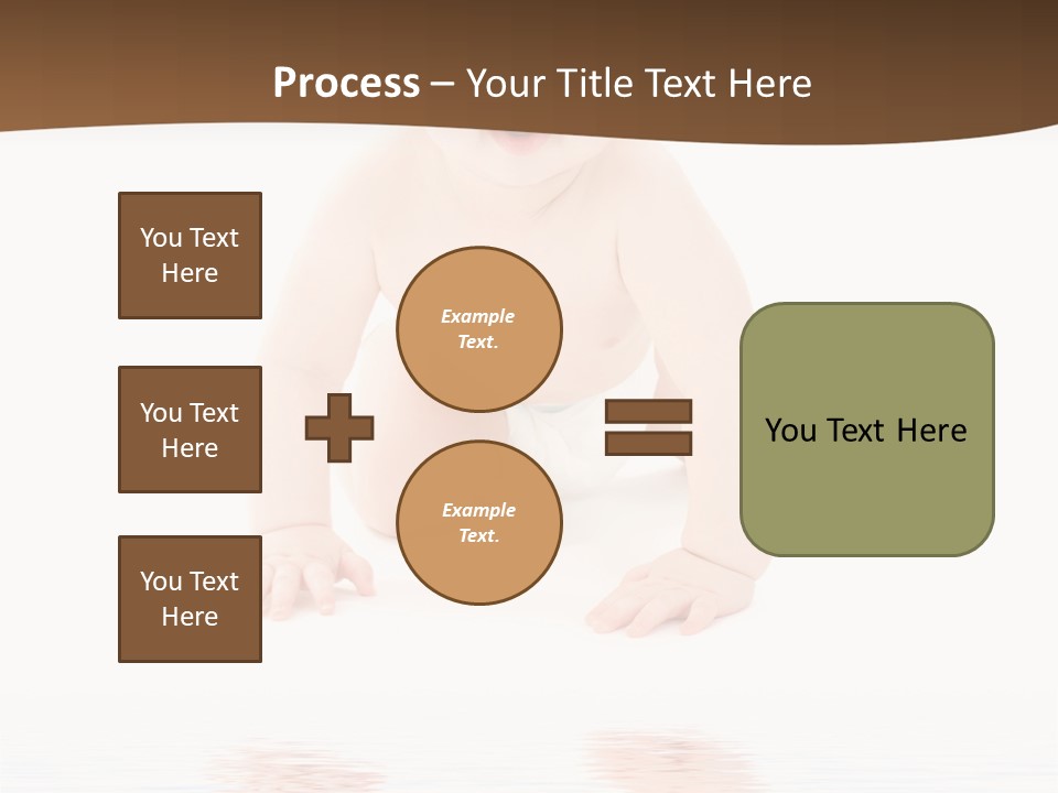 Clean Pretty Baby PowerPoint Template