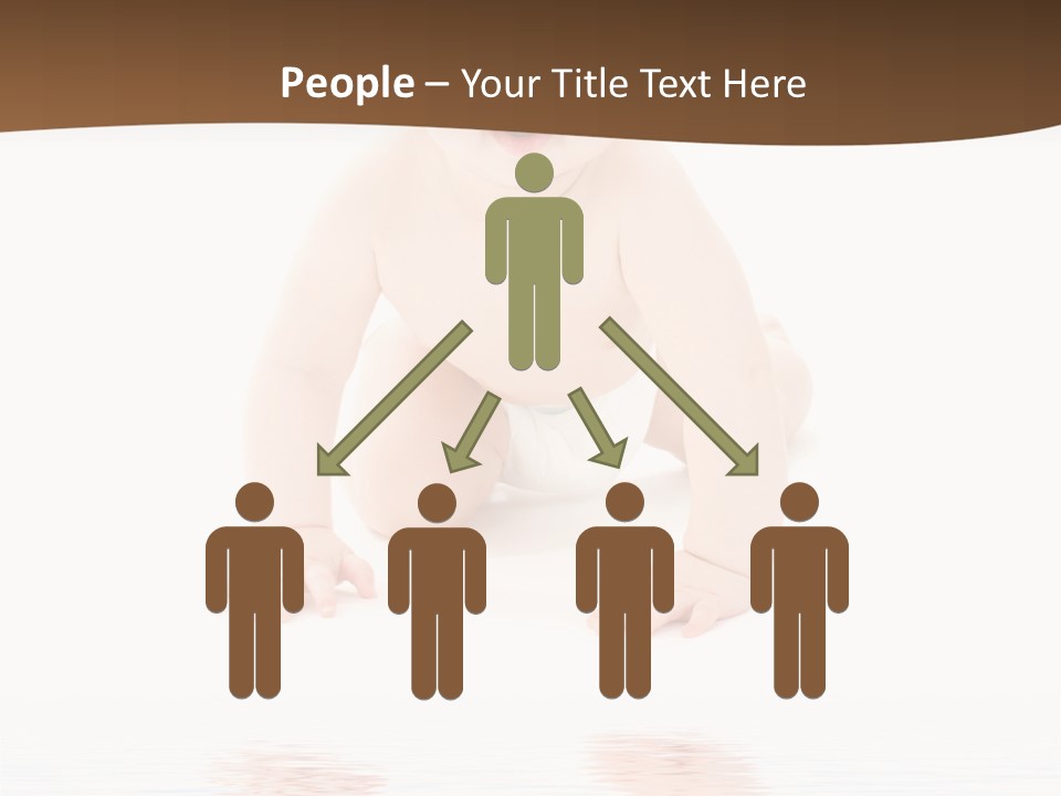 Clean Pretty Baby PowerPoint Template