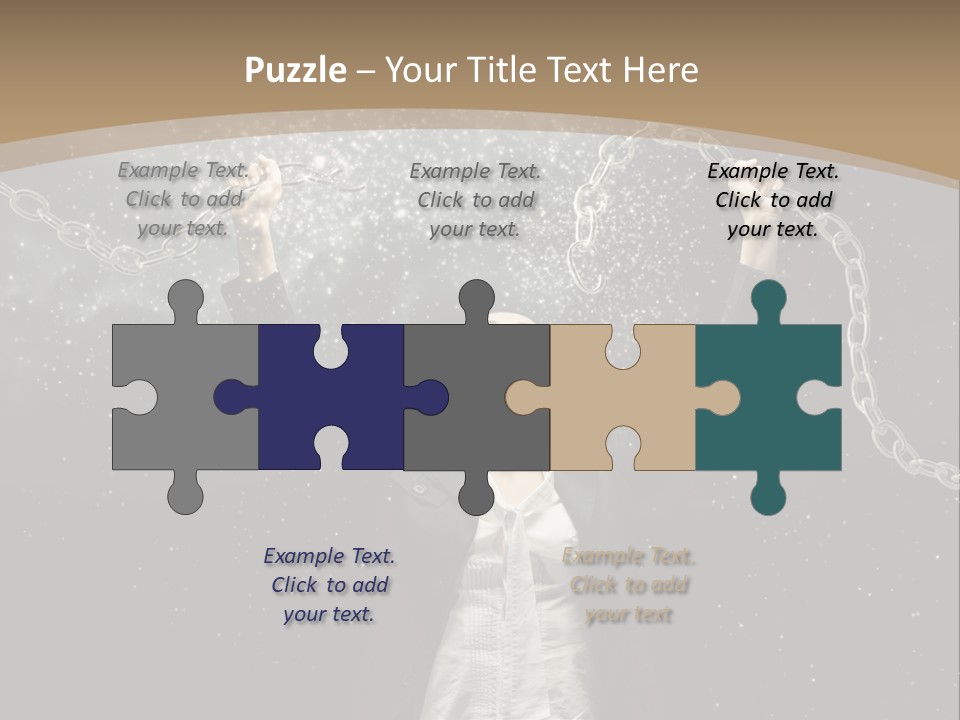 Stress Emancipation Determination PowerPoint Template