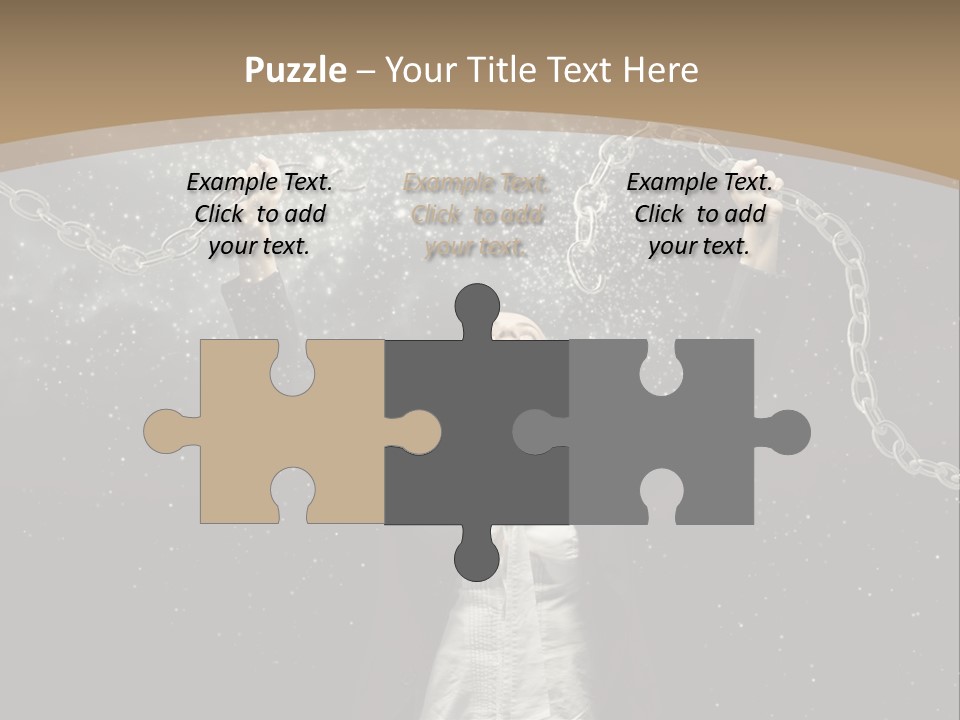 Stress Emancipation Determination PowerPoint Template