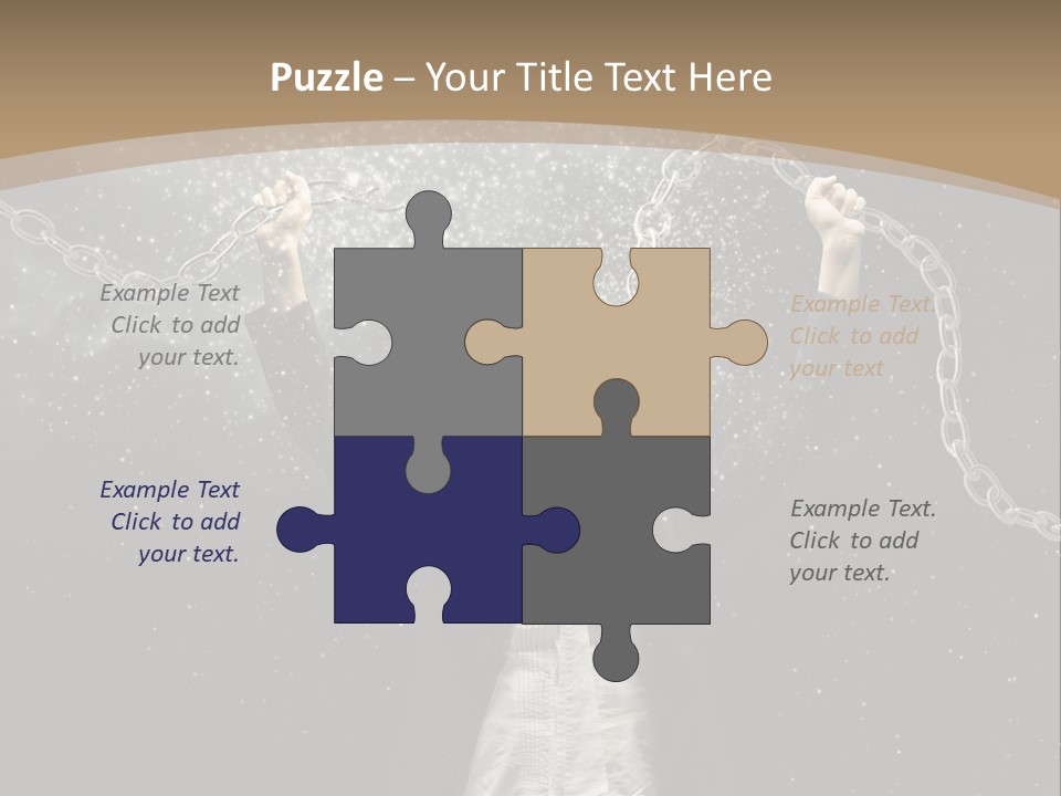 Stress Emancipation Determination PowerPoint Template